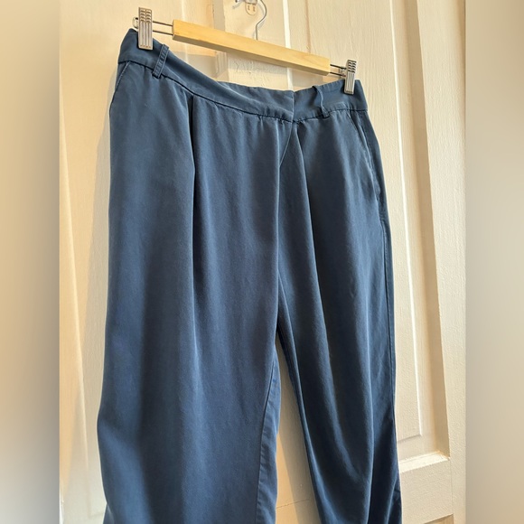 ZARA | Blue wrap pants - Picture 2 of 8